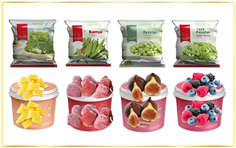 Organic-Conventional Industrial- Retail Frozen  Fruits  Vegetables