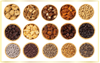 Organic Conventional Industrial Dried Fruits
