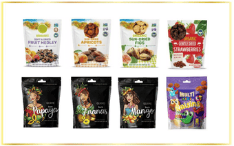 Organic Conventional Retail Packaged Dried Fruits Infused Fruits Mixed Nut Fruits