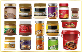 Hazelnut Pistachio Almond Peanut Coconut Creamy Spreads Products