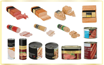 Chicken Luncheon Meat Canned Meat
