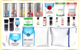 Food Grade Salt, Non-Food Grade Salt, Food Industry Salt, Industrial Salt, Deicings